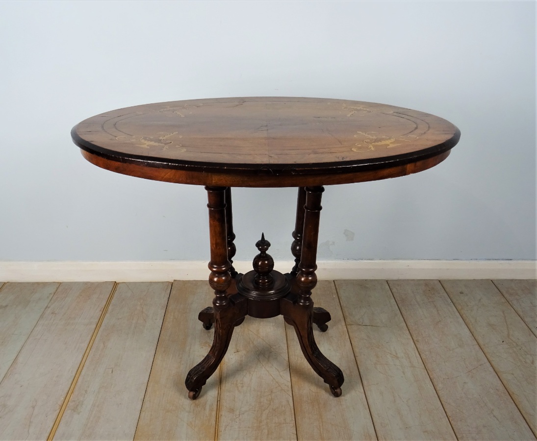 Small Oval Occasional Table